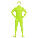 Aniler Men's and Women's Spandex Open Face Full Body Zentai Costume Bodysuit