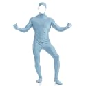 Aniler Men's and Women's Spandex Open Face Full Body Zentai Costume Bodysuit