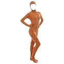 Aniler Men's and Women's Spandex Open Face Full Body Zentai Costume Bodysuit
