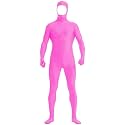 Aniler Men's and Women's Spandex Open Face Full Body Zentai Costume Bodysuit