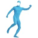Aniler Men's and Women's Spandex Open Face Full Body Zentai Costume Bodysuit