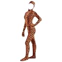 Aniler Men's and Women's Spandex Open Face Full Body Zentai Costume Bodysuit
