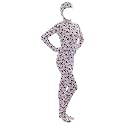 Aniler Men's and Women's Spandex Open Face Full Body Zentai Costume Bodysuit