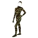 Aniler Men's and Women's Spandex Open Face Full Body Zentai Costume Bodysuit