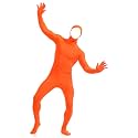 Aniler Men's and Women's Spandex Open Face Full Body Zentai Costume Bodysuit