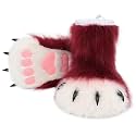 Animal Fuzzy Slippers Bear Cat Wolf Dog Fox Fursuit Feet Paw Claw Shoes Furry Boots Costume Accessories for Adult Kids