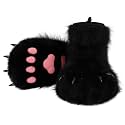 Animal Fuzzy Slippers Bear Cat Wolf Dog Fox Fursuit Feet Paw Claw Shoes Furry Boots Costume Accessories for Adult Kids