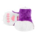 Animal Fuzzy Slippers Bear Cat Wolf Dog Fox Fursuit Feet Paw Claw Shoes Furry Boots Costume Accessories for Adult Kids