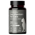 AnimalBiome NEW Probiotics for Cats with S Boulardii (30 Capsules) KittyBiome - Gut Maintain Triple-Action Phage, Prebiotics & Probiotic Cat Supplements for Digestive Health, Open for Easy Food Topper