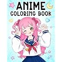 Anime: Coloring Book for Teens, Kids, and Manga Lovers with Cute Kawaii Girls in Fashion Styles