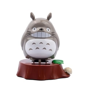 anime forest spirit solar bobblehead figure anime figurine statue for car dashboard home decor collectible