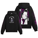 Anime HoodiePullover Sweatshirt with Japanese Character Print