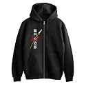 Anime Zipper Hoodie for Men Stylish 