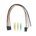 Anina 3 Pins Blower Motor Resistor Connector Replacement for 8e5h-19e624-a 89018778, 1581773, 19260762, 89019351 Wiring Harness for GMC Sierra Chevy Tahoe Silverado Buick