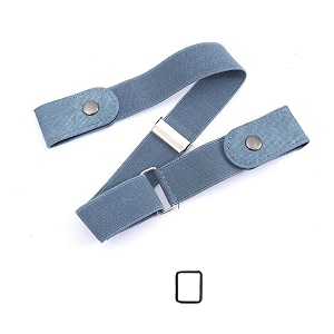 no buckle invisible elastic belt for menwomen  buckle free comfortable elastic belt  buckle-less no bulge hassle invisible belts  fits 2834-4834
