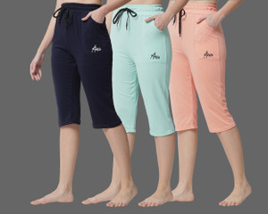 ANIXA Women Multicolor Capri