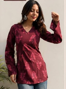 ANJANEYA FASHION Women Printed Straight Kurta