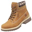 ANJOUFEMME Outdoor Hiking Boots for Women Waterproof - Womens Ankle Boots Lightweight Snow Winter Boots for Trekking Walking