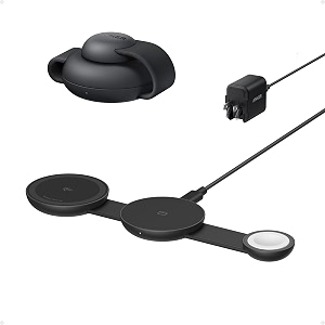 anker magsafe 3 in 1 charger compatible with maggo ufo wireless charger station for iphone 16 qi2 certified 15w foldable travel charging pad ideal gift for