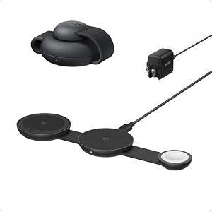 anker maggo ufo 3-in-1 magsafe compatible qi2 15w charging station