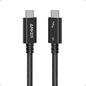 Anker Prime Thunderbolt 5 Cable, 1.7ft USB-C to USB-C Cable, 240W Charging