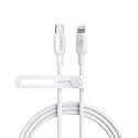 Anker USB-C to Lightning Cable, 541 Cable (Aurora White, 6ft), MFi Certified, Bio-Based Fast Charging Cable for iPhone 14 14pro 14pro Max 13 13 Pro 12 11 X XS XR 8 Plus (Charger Not Included)