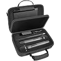 ANKHOH Microphone Case for JBL Wireless Mic Systems,Dual Mic,Receiver Black