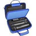 ANKHOH Microphone Case for JBL Wireless Mic Systems,Dual Mic,Receiver Blue