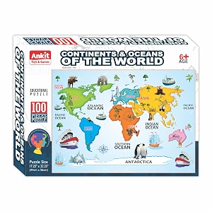 Ankit Toys Games 100-Piece Jigsaw Puzzles