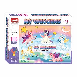 Ankit Toys Games 100-Piece Jigsaw Puzzle