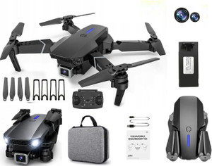 ankiyan willa e88 drone upgraded version 4k dual camera foldable wifi position locking drone