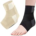 Ankle Guard - Active Ankle Brace, Compression Ankles Support Brace for Kids Youth &amp; Adult (Beige,S (kids 5-7Y))