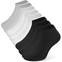 Ankle Socks for Women, 8 Pairs Premium Cotton Non Slip Lightweight Casual Low Cut Socks