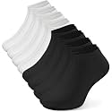 Ankle Socks for Women, 8 Pairs Premium Cotton Non Slip Lightweight Casual Low Cut Socks