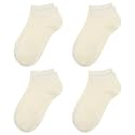 Ankle Socks for Women Thin Bamboo Viscose Breathable Low Cut Soft Casual Ladies Sock 4/8 Pairs