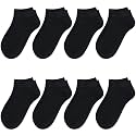Ankle Socks for Women Thin Bamboo Viscose Breathable Low Cut Soft Casual Ladies Sock 4/8 Pairs