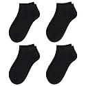 Ankle Socks for Women Thin Bamboo Viscose Breathable Low Cut Soft Casual Ladies Sock 4/8 Pairs