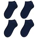 Ankle Socks for Women Thin Bamboo Viscose Breathable Low Cut Soft Casual Ladies Sock 4/8 Pairs