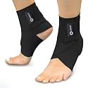 FITPUT Ankle Support Wrap – Cotton Compression Brace for Pain Relief, Injury Recovery, Swelling, Sprains, Arthritis & Sports Protection | Adjustable Strap, Non-Slip, Breathable, Free Size Ankle Protector for Men & Wom