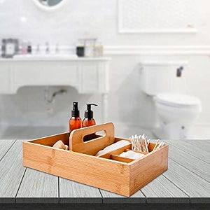 anko organizer for kitchen pantry bathroom  shampoo amp soap holder for bathroom  bathroom rack  bathroom shelf organizer  easy to clean splinter-resistant  ideal for kitchen accessories