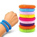 ANKRI Mosquito Repellent Bracelet for Babies, Kids & Adults| Natural Mosquito Protection Wristband| Waterproof Adjustable Insect Repellent for Travel, Camping (Pack of 4)