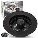 Anlige Kitchen Sink Drain Strainer, 3 in 1 Pop Up Kitchen Sink Stopper
