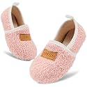 ANLUKE Kids Toddler House Slippers for Boys Girls Warm Indoor Outdoor