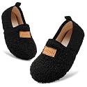 ANLUKE Kids Toddler House Slippers for Boys Girls Warm Indoor Outdoor