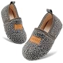 ANLUKE Kids Toddler House Slippers for Boys Girls Warm Indoor Outdoor