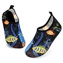 ANLUKE Kids Water Shoes Quick-Dry Barefoot Aqua Socks for Beach &amp; Swim