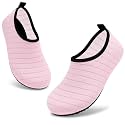 ANLUKE Kids Water Shoes Quick-Dry Barefoot Aqua Socks for Beach &amp; Swim