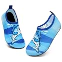 ANLUKE Kids Water Shoes Quick-Dry Barefoot Aqua Socks for Beach &amp; Swim