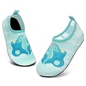ANLUKE Kids Water Shoes Quick-Dry Barefoot Aqua Socks for Beach &amp; Swim