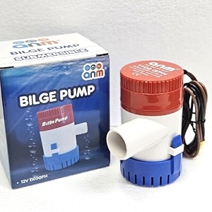 anm sales 12v 1100gph bilge pump for water boat ship dc pump solar boat pump 36w  silent operation bilge submersible pump